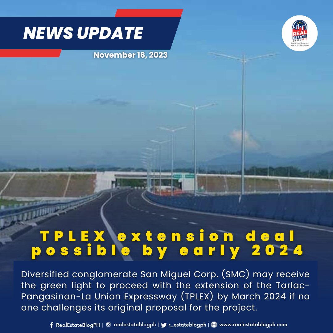 r_estateblogph's tweet image. TPLEX extension deal possible by early 2024

Read the full article on the link below and discover other real estate updates:
realestateblogph.com/2023/11/tplex-…

#TPLEX #TPLEXextension #REBPH #realestateblogph