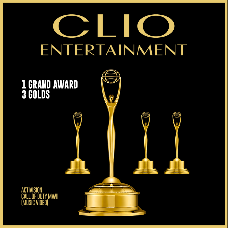 1 Grand | 3 Golds @ClioAwards
Brand: Activision - Call of Duty
Agency: Archer Troy
Prod. Company: Rebolucion
clios.com/entertainment/…