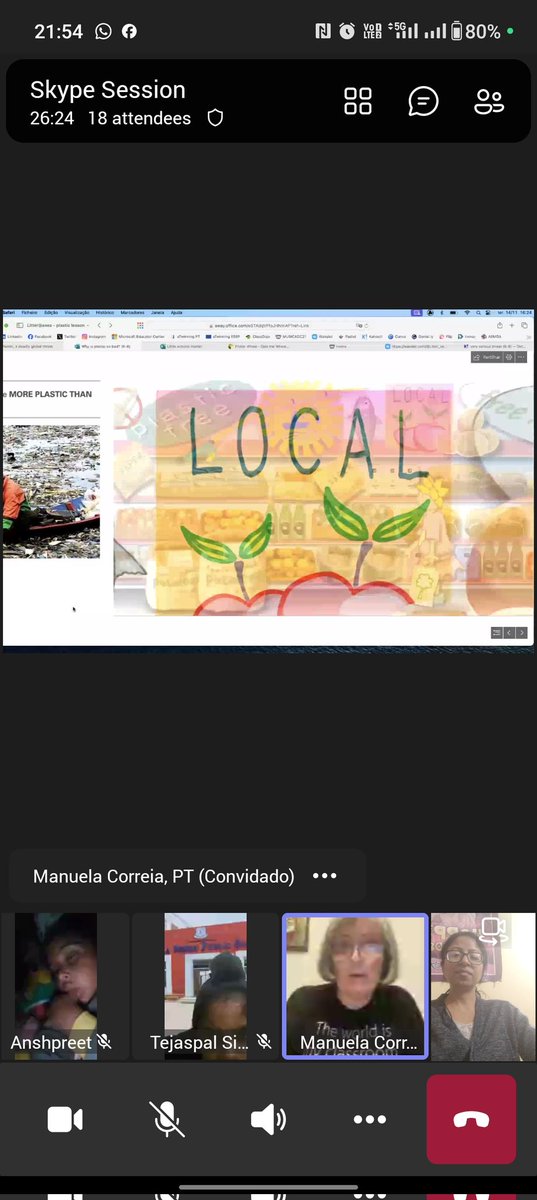 Wonderful skype session with Maneula Corriea on The Global Plastic Cleanup Brigade <a href="/pkdhillon08/">ParamjeetKaurDhillon</a> <a href="/charuchhabra2/">Dr. Charu Chhabra</a> <a href="/maltiduggal/">Malti Duggal</a> @Eshabhalla1 <a href="/RajvinderKaur_/">Rajvinder</a> <a href="/SeemaDutt9/">Seema Dutt</a> <a href="/kusamroslin/">Kusamroslin</a>