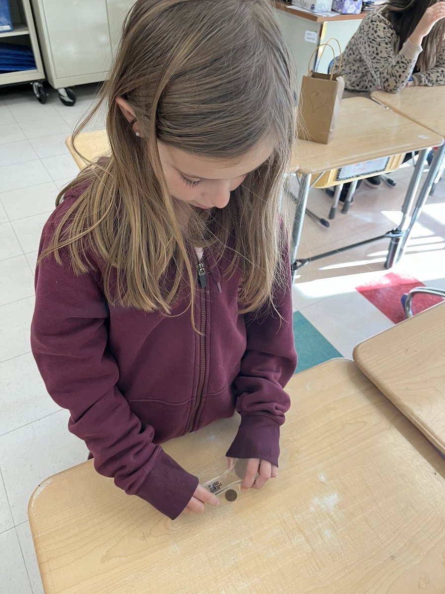 2ndHdes's tweet photo. Students continued their nonfiction work by finding the small details on a penny.  Don’t forget to send in your Pennie’s for the pantry!  #hdespride https://t.co/dKOZiiP7U5