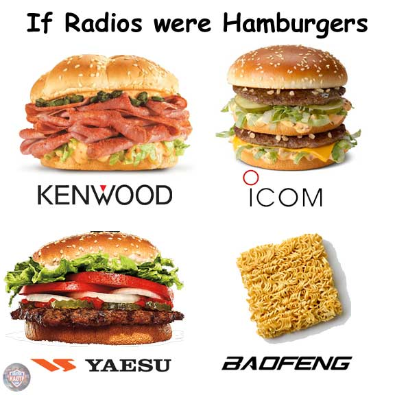 K3TripleR's tweet photo. I have owned a LOT of radios from ALL FOUR of these companies. I personally think the labels are WRONG on these pictures and that Icom and Yaesu labels should be interchanged.

What changes would you make to this graphic based on YOUR experiences with these radios? https://t.co/rnNP4zZJwt