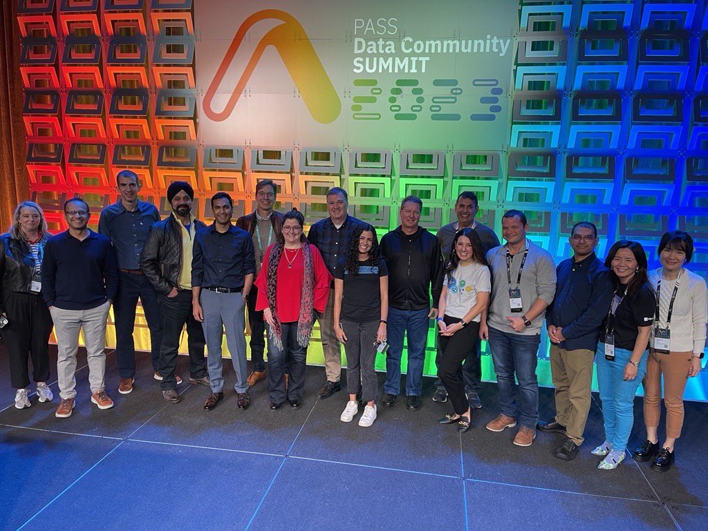Shireesh Thota (@shireeshthota) on Twitter photo Thank you <a href="/PASSDataSummit/">PASS Data Community Summit</a> for the opportunity to talk to our community today at the inaugural keynote! It was an honor to share our announcements and celebrate the 30 years of SQL on NT!
<a href="/AzureSQL/">Azure SQL</a> <a href="/AzureCosmosDB/">Azure Cosmos DB</a> <a href="/AzureDBPostgres/">Azure Database for PostgreSQL</a> <a href="/AzureDBMySQL/">Azure Database for MySQL</a>
<a href="/bobwardms/">Bob Ward</a> <a href="/clairegiordano/">Claire Giordano ✨</a> Thank you <a href="/PASSDataSummit/">PASS Data Community Summit</a> for the opportunity to talk to our community today at the inaugural keynote! It was an honor to share our announcements and celebrate the 30 years of SQL on NT!
<a href="/AzureSQL/">Azure SQL</a> <a href="/AzureCosmosDB/">Azure Cosmos DB</a> <a href="/AzureDBPostgres/">Azure Database for PostgreSQL</a> <a href="/AzureDBMySQL/">Azure Database for MySQL</a>
<a href="/bobwardms/">Bob Ward</a> <a href="/clairegiordano/">Claire Giordano ✨</a>