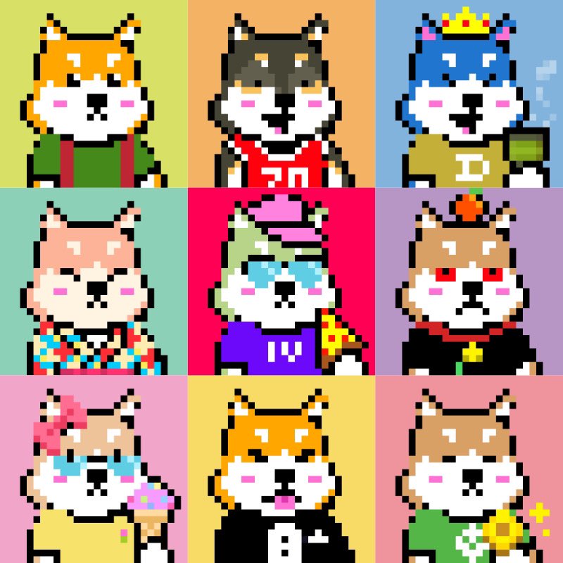 SHIBAKI_LEGACY's tweet photo. 🔸0.03 ETH, Commercial License and Printing Rights.
🔸Mint on https://t.co/EQLqBZXVMJ
🔸OpenSea Collection link https://t.co/UZDRzeqESn

#Shibaki #Pixelart #NFTs #NFTcommunity #Shiba #ShibaArmy https://t.co/fQUTBrHSQZ