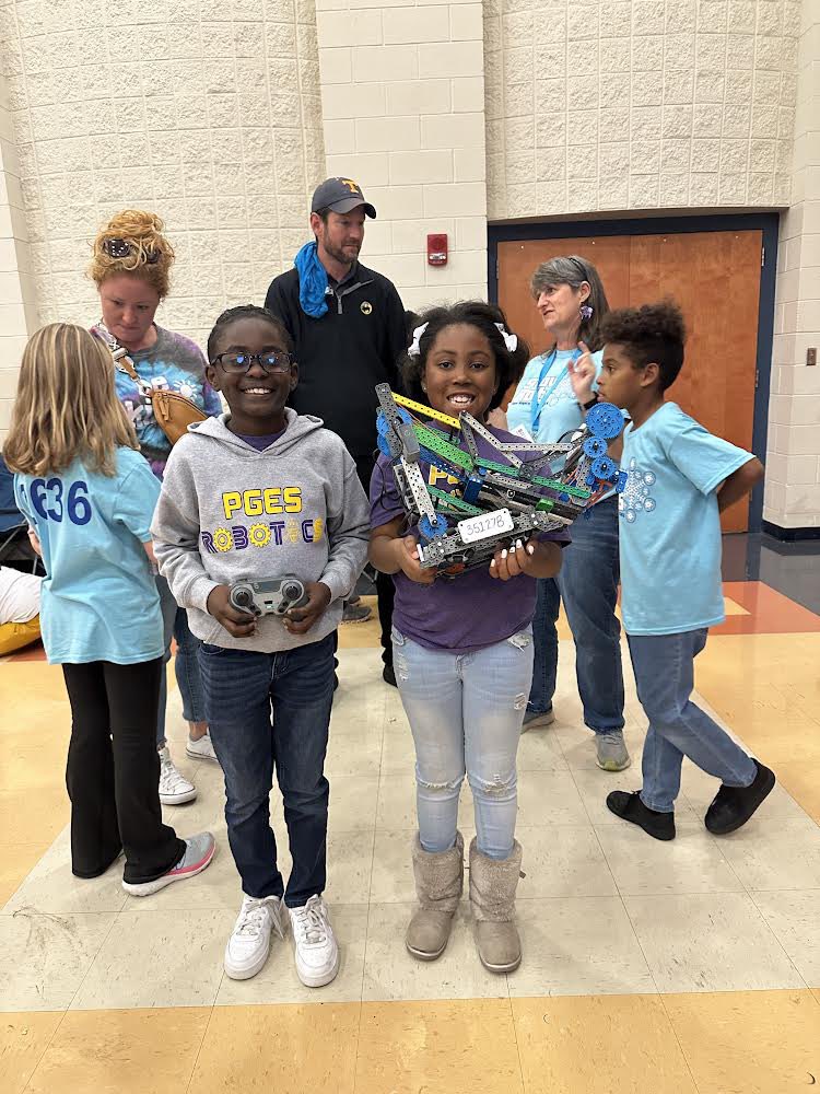 HytMom's tweet image. I am so proud of the hard work my @pleasantgrovees Robotics Club kiddos. Both teams placed in the Top 10 out of 26 teams. Only 2 schools had 2 teams place in the Top 10. Go Sparks & Spartans! #RoboticsRocks @JEFCOED @AMSTI4all