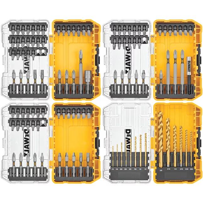 BuildSkilled's tweet photo. DEWALT Tough Grip Screwdriver Bit Set (110-Piece) $25.98
https://t.co/8ZvL82Whgi
#ToolTime #DIYTools #HandyHelpers #ToolboxEssentials #PowerToolParade #CraftsmanSkills #FixItWithTools #ToolTalk #ToolMasters #PrecisionTools #ToolboxTreasures #ToolTech #InnovationInTools https://t.co/wecrd7Dhxi