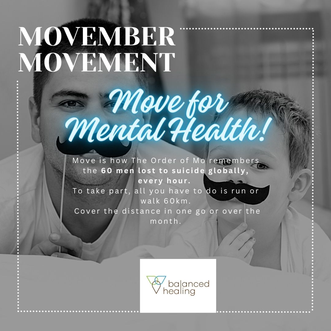 holisticbal's tweet photo. MOVE FOR MENTAL HEALTH😄😄

Move is how The Order of Mo remembers the 60 men lost to suicide globally, every hour.  
If you are feeling down bro, reach out and talk to someone.

Book your #balancedhealing wellness screening  - https://t.co/kQY043wEp9 
#movember  #mentalhealth https://t.co/V4kQXhRdTn