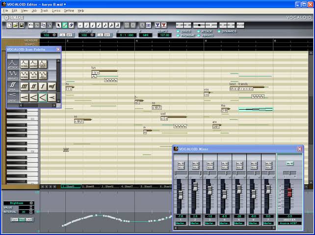 ePiaeon's tweet image. Vocal synthesis prior to AI were based in sample based synthesis, similar in foundation to the technology used to develop older text-to-speech programs. A vocalist where the data is sourced from would sing a string of sentences that would then be cut up and resynthesized.