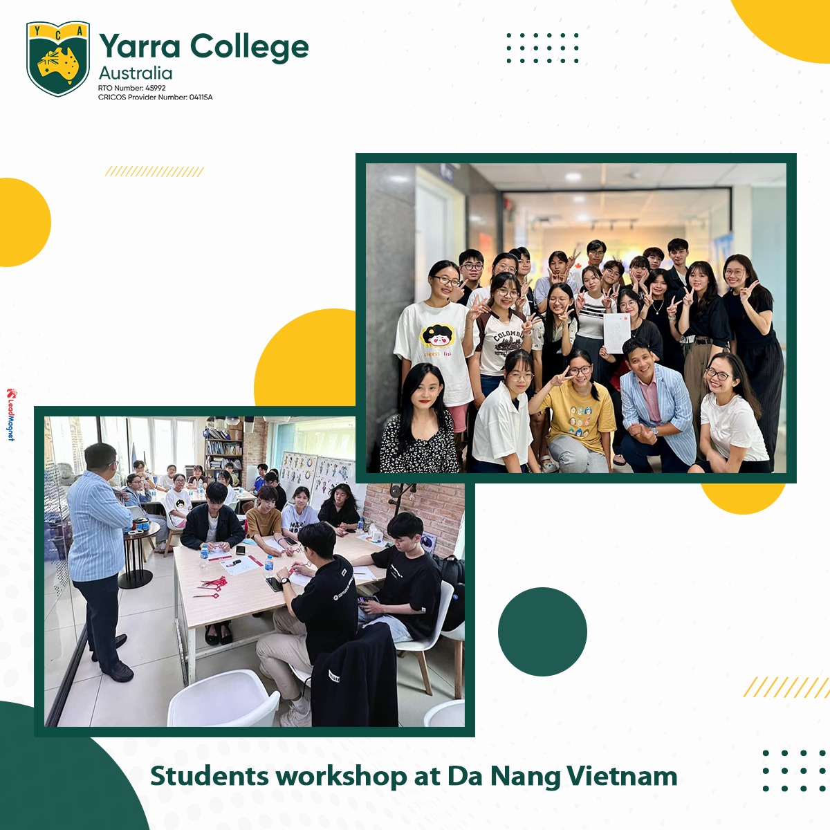 yarracollegeaus's tweet photo. Interacted with young minds at a workshop in Da Nang, Vietnam.
..
#yarracollege #yarracollegeaustralia #workshop #vietnam #studentsworkshop #melbourne #Australia https://t.co/GiASRH0Cdq