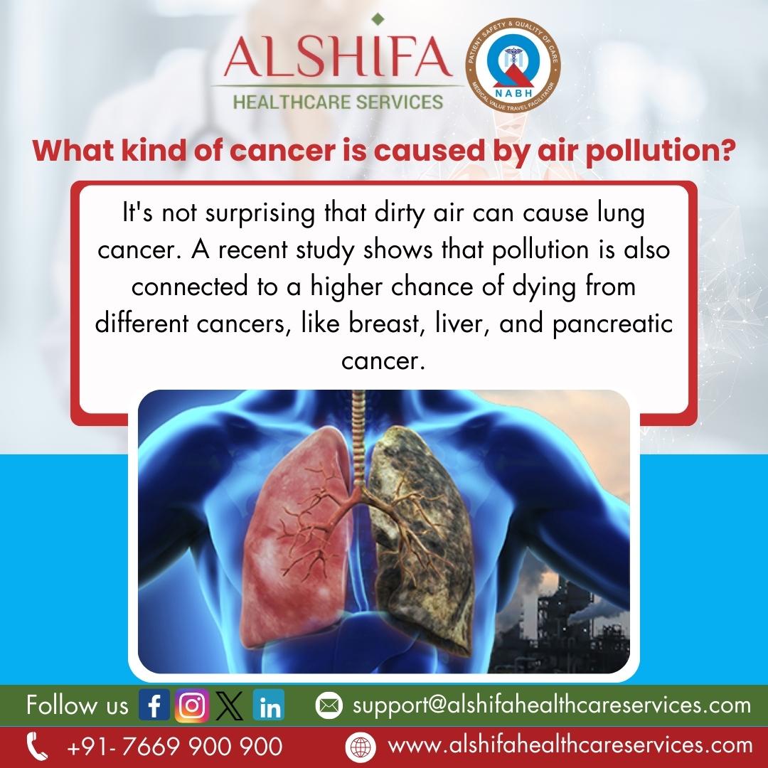 What kind of cancer is caused by air pollution?
#pancreaticcancerawarenessmonth #AirPollution #lunghealth #healthyheart #lungcancer #ivfjourney #ivftreatment #UrologySpecialist #lumpsthroat #laparoscopicsurgery #medicaltourism #affordabletreatment #prostatecancerawareness