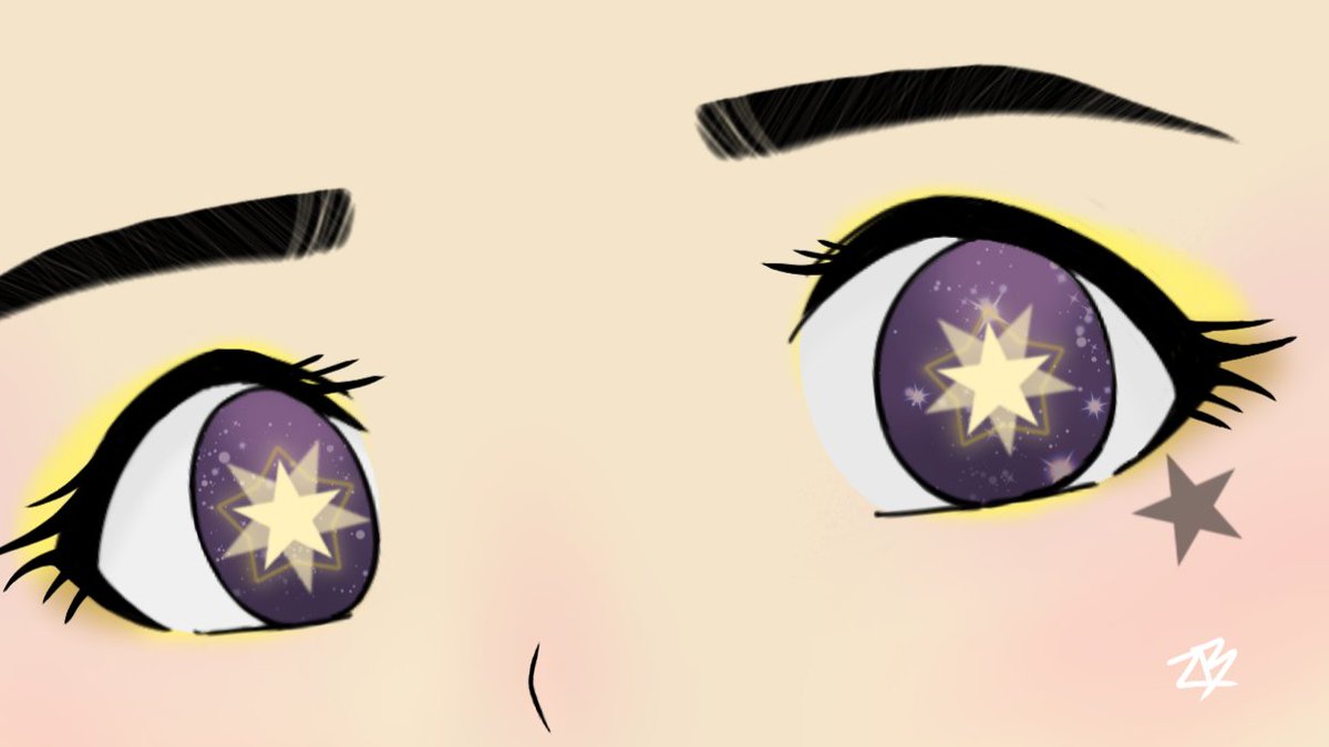 HarvestMoonLost's tweet photo. Wanted to try a different eye look. #drawings #art #digitalart #ibispaint #inspired https://t.co/cqjJJwKrMj
