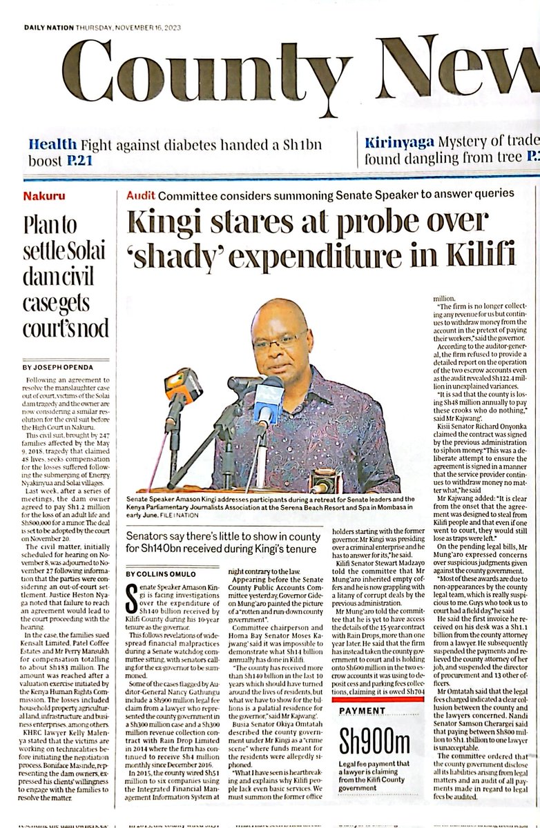 ahmednasirlaw's tweet photo. CRAZY KENYA!!! Ksh 140 billion for Kilifi in 10 years...and nothing to show for it? What of Nairobi, Mombasa, Garissa, Homa Bay...etc. Obviously, we need a commission of inquiry to audit the first decade of devolution...but those who EAT our money won't allow it!!! https://t.co/KCSkTj8nFZ