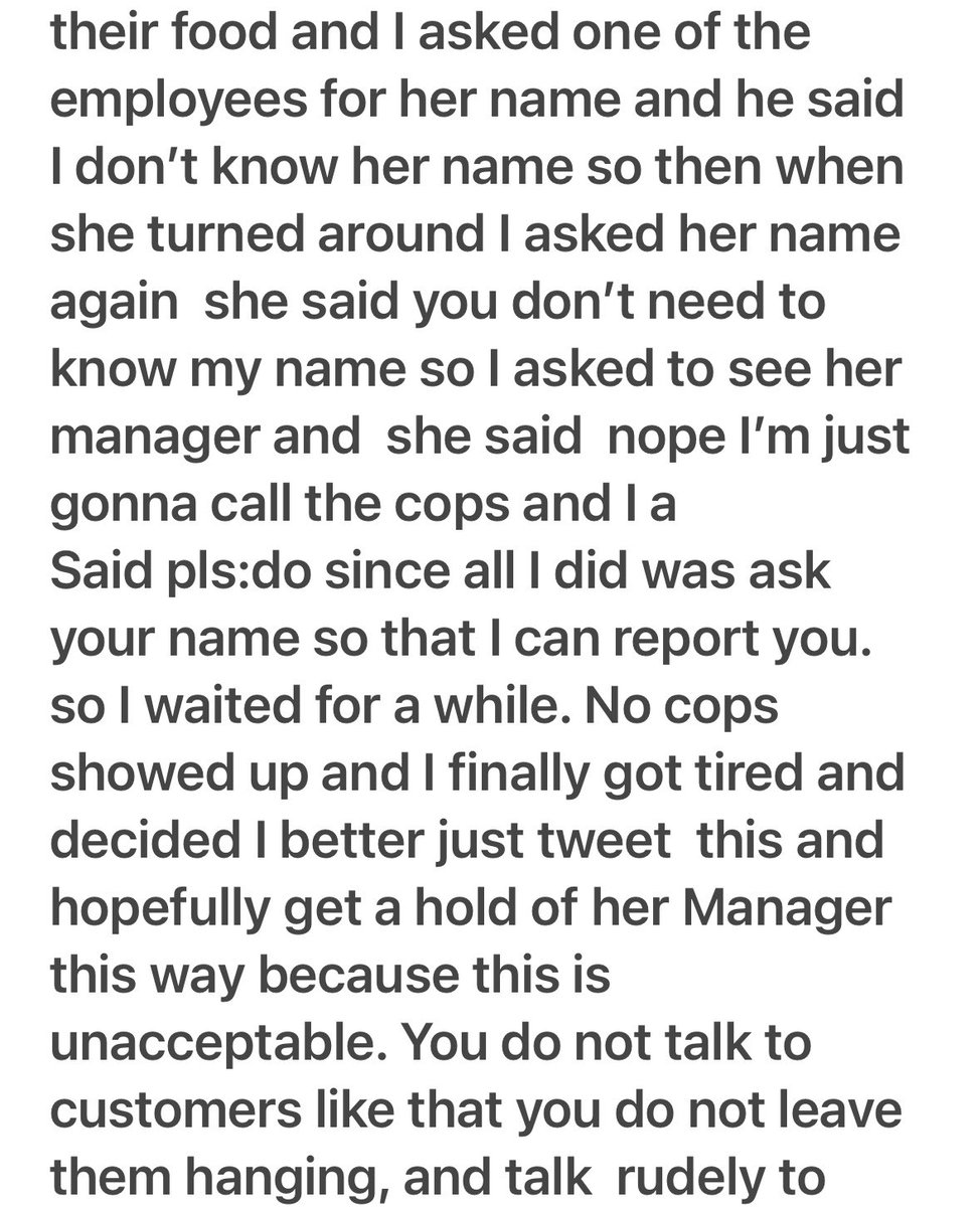 egc4me's tweet photo. @McDonalds this is for the McDonald’s in Elko, Nevada on Idaho st. this is to report a young lady, Hispanic, or native American, who spoke to not just me but to other customers in McDonald’s in the worst customer service, ever experienced by me. the manager needs to know this! https://t.co/OP80N8p20j