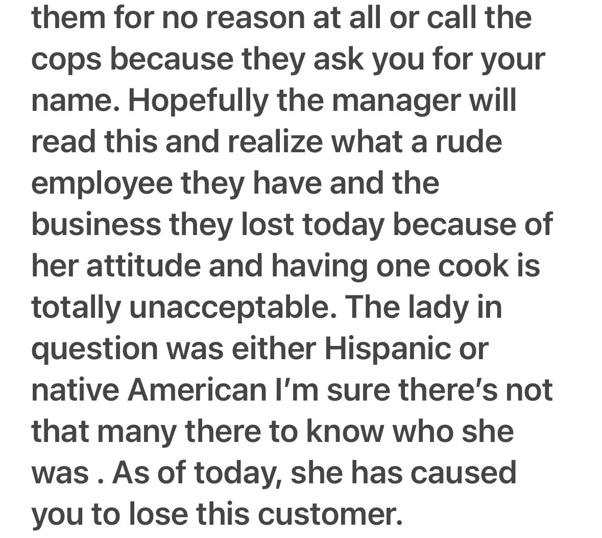 egc4me's tweet photo. @McDonalds this is for the McDonald’s in Elko, Nevada on Idaho st. this is to report a young lady, Hispanic, or native American, who spoke to not just me but to other customers in McDonald’s in the worst customer service, ever experienced by me. the manager needs to know this! https://t.co/OP80N8p20j