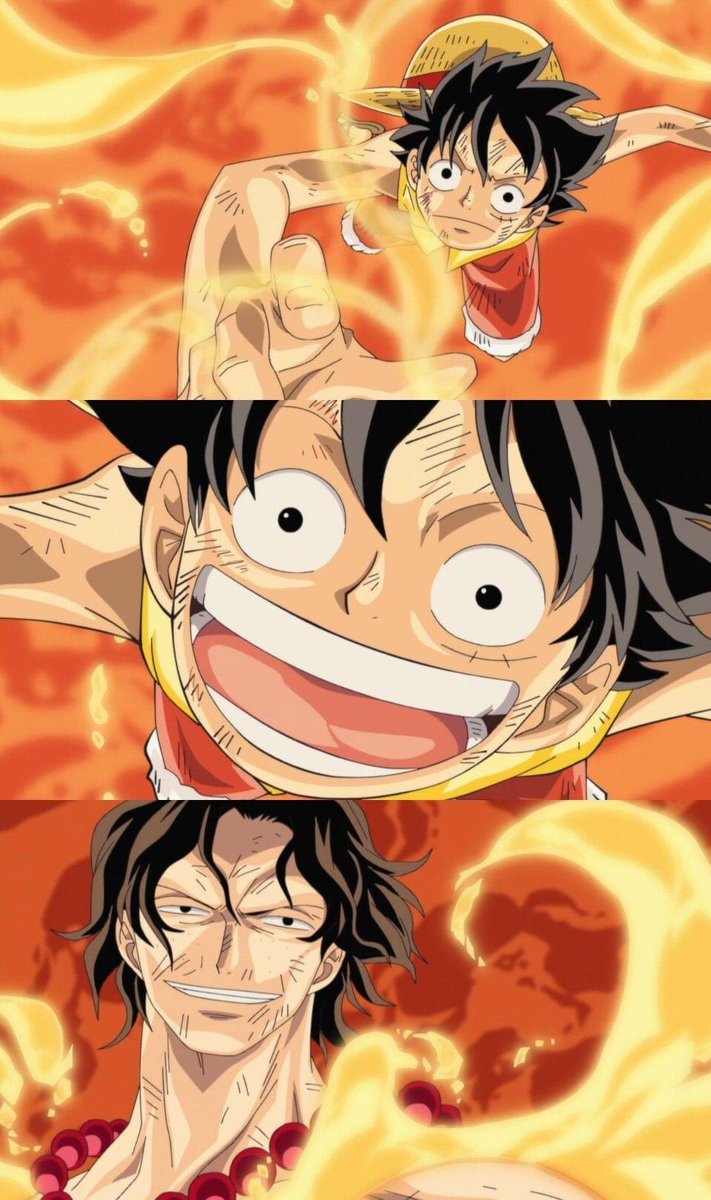 ReviewsOnePiece's tweet photo. Luffy and Ace
#ONEPIECE1099 #ONEPIECE https://t.co/865HebMYy2