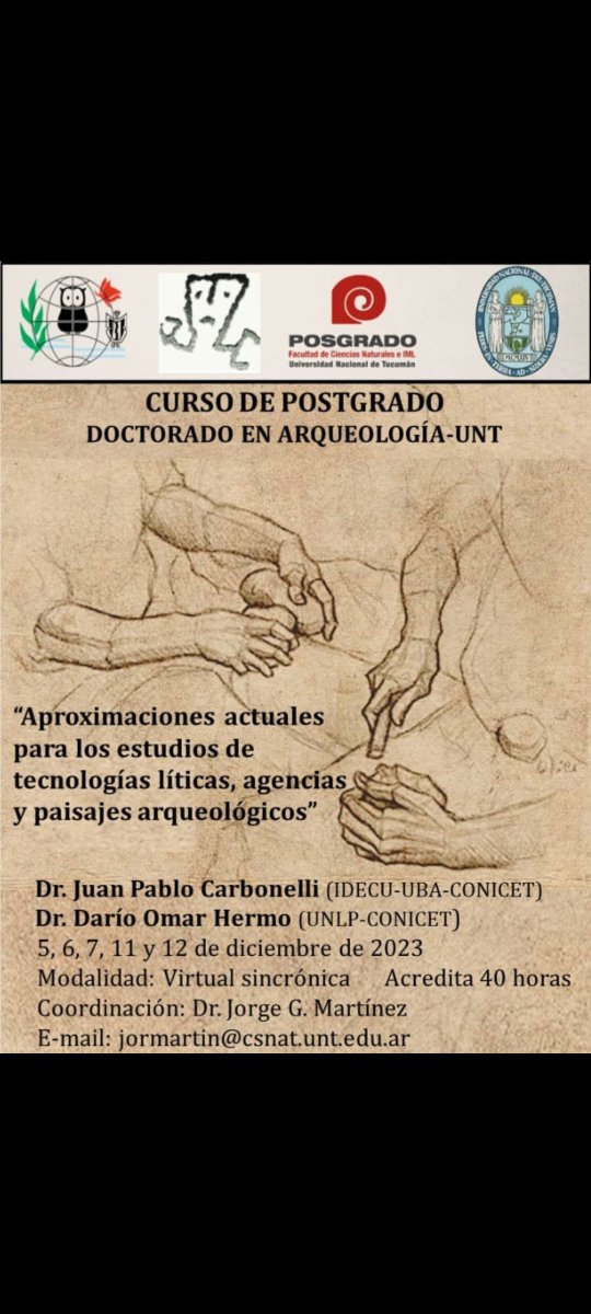 DarioHermo's tweet photo. Con mucha alegría les comparto este curso de posgrado que brindaremos con @JuanPabloCarbo1 
Ayudan a difundir? https://t.co/DAjwBeufsC
