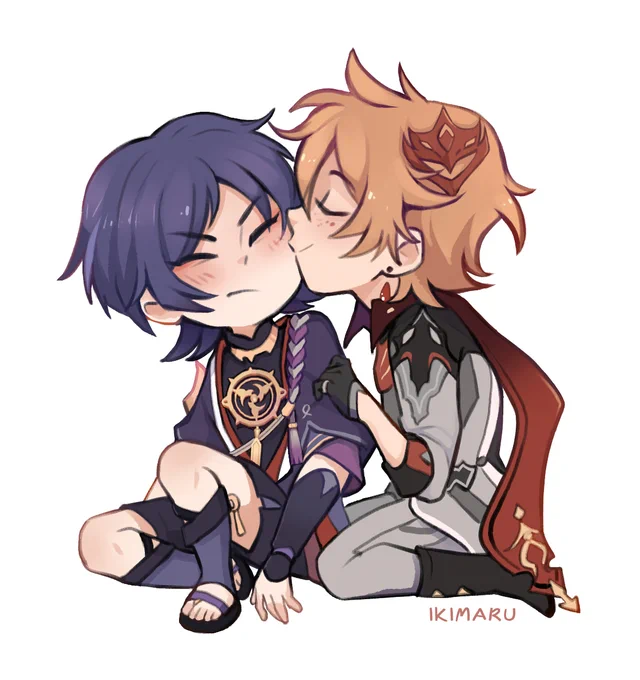 made a standee and charm design for them!  (link in bio!) #chiscara 