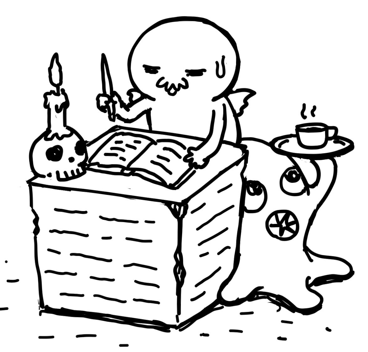お仕事〜🐙