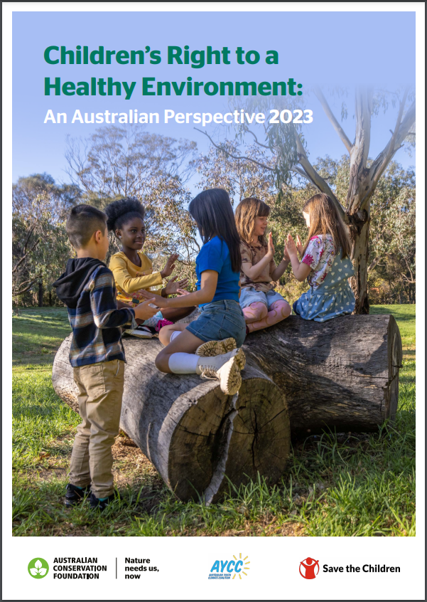 New report looks at children’s rights to a healthy environment in Australia, and considers in the context of Australia's current legal frameworks. assets.nationbuilder.com/auscon/pages/2…