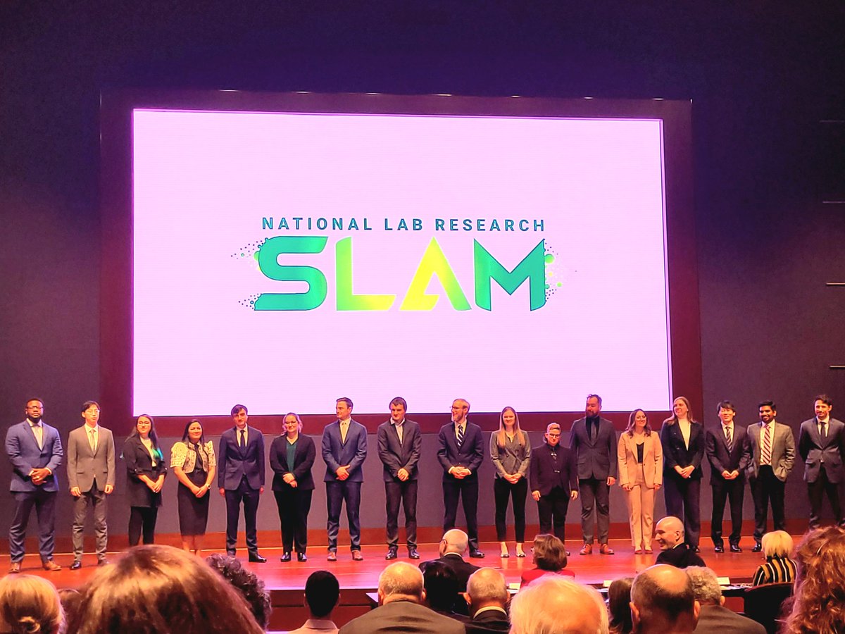 sjwillsey's tweet image. The energy, brain power, and eloquence of these young people fill me with so much hope! My science teacher heart is happy. Congratulations! Keep up the fantastic work! #NLSLAM #NLReasearchSLAM #NationalLabSLAM #Einsteinfellows23