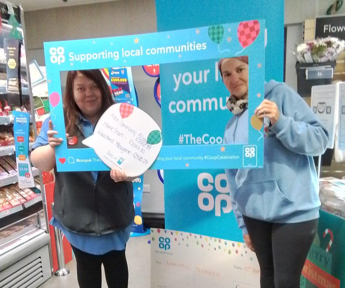 babshooli's tweet image. #CoopCelebration 
THANK YOU #Mintlaw and #Strichen @coopuk Members!
@memagerie have plans for a Community sensory garden and polythene garden #MentalWellness  project - but first they have some winter cosy pens to fund for the #ferrets and outdoor animals.