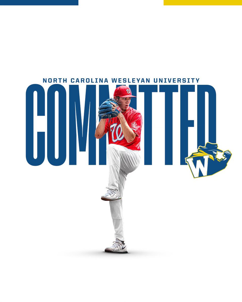 Tyler Jumper (@thetylerjumper) on Twitter photo I’m am so excited to announce that I will be continuing my academic and athletic career at NC Wesleyan University! I can’t wait for the next chapter in my baseball career! Go Bishops!! ⚾️
<a href="/HoggardBaseball/">Hoggard Baseball</a> <a href="/Btuck16/">Bryan Tuck</a> <a href="/TheRockSolidWay/">Rock Solid Athletics</a> <a href="/SandlinScott/">Scott Sandlin</a> <a href="/gclifton19/">Greg Clifton</a> <a href="/NCWUBaseball/">NC Wesleyan Baseball</a> I’m am so excited to announce that I will be continuing my academic and athletic career at NC Wesleyan University! I can’t wait for the next chapter in my baseball career! Go Bishops!! ⚾️
<a href="/HoggardBaseball/">Hoggard Baseball</a> <a href="/Btuck16/">Bryan Tuck</a> <a href="/TheRockSolidWay/">Rock Solid Athletics</a> <a href="/SandlinScott/">Scott Sandlin</a> <a href="/gclifton19/">Greg Clifton</a> <a href="/NCWUBaseball/">NC Wesleyan Baseball</a>