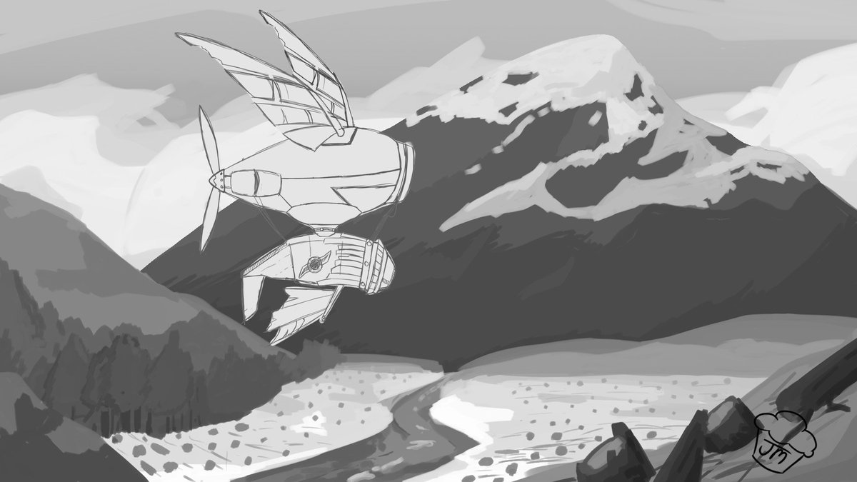 A concept piece for one of my classes. Still working it out and there will be more coming later