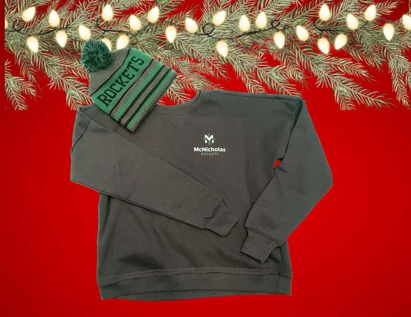 💚❤️The H•O•L•I•D•A•Y shopping season is upon us!!❤️💚
We have so many new items coming in we wanted to kick off the 🎁 Season Thurs 11/16 2-5pm! 
New items for the whole family! online store is open 24/7! rocketshop.itemorder.com/shop/home/ <a href="/McNicholasHS/">McNicholas HS</a> <a href="/McNAthletics/">McNicholas Athletics</a> <a href="/FutureRockets/">McNicholasAdmissions</a>