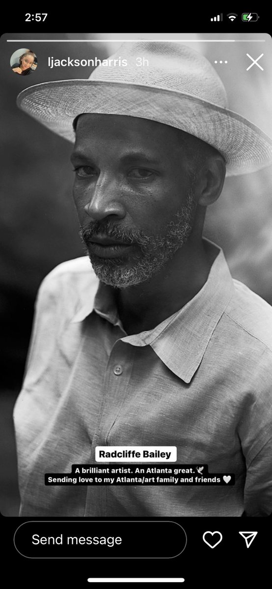 We lift up Radcliffe Bailey, who has transitioned to the ancestors. An incredible artist, Radcliffe leaves a powerful legacy in Atlanta and the world