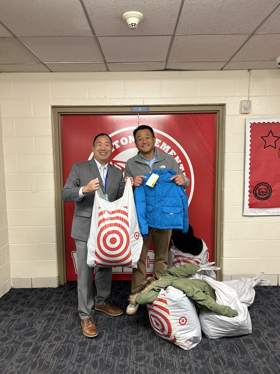 Many thanks to Yun Choi and the One Love Legacy foundation for purchasing our students winter coats at Washington School. AMAZING!!!