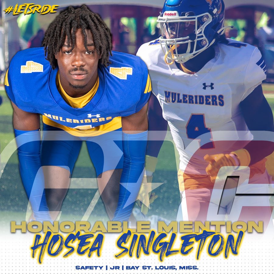 💪😤🏈

🔹HM | Elvin Calhoun, DT
🔹HM | Dawson Scott, DE
🔹HM | Hosea Singleton, S

#GoMuleriders #LetsRide