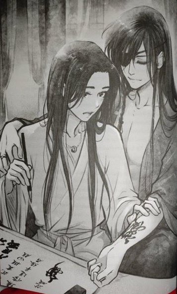 i6gumang's tweet photo. TGCF VOLUME 8 SPOILERS

NEW ARTS!!!!!! https://t.co/PWTA6FNYee