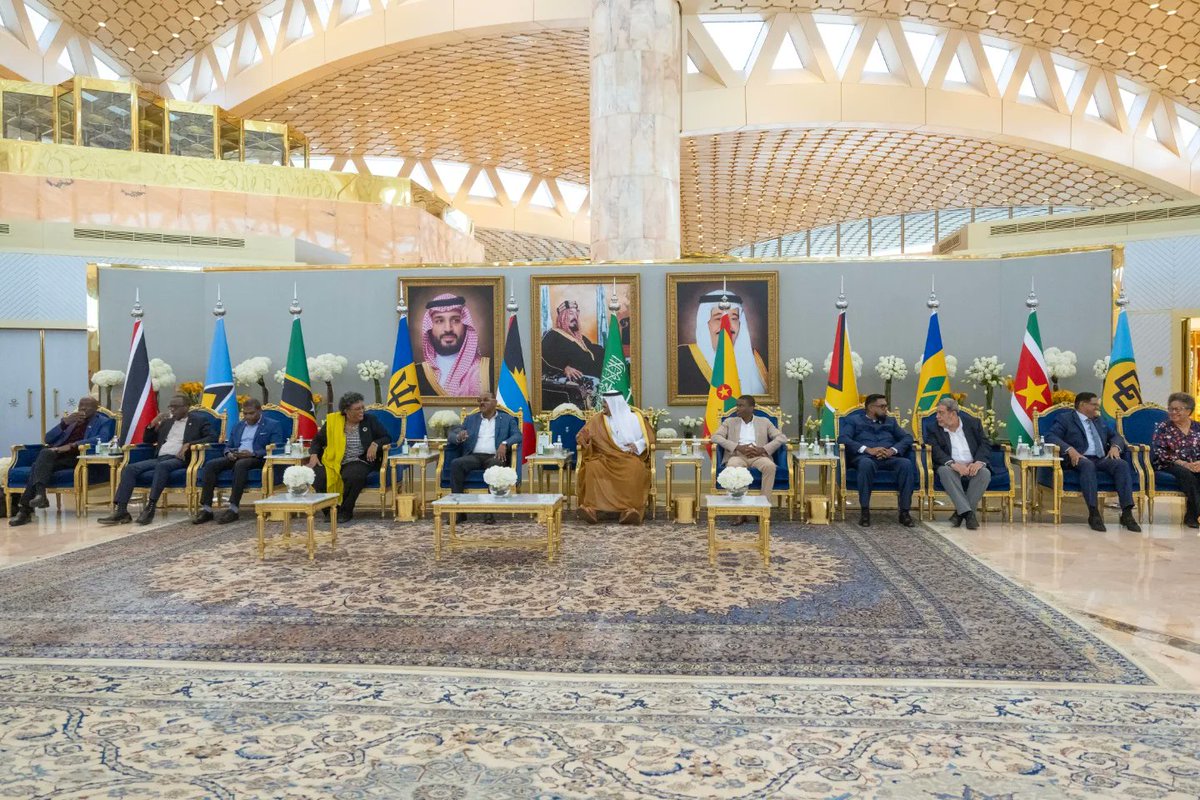 PhilipJPierreLC's tweet photo. Under the patronage of HRH, the Crown Prince, Mohammed bin Salman Al Saud, I will participate in the first Saudi Arabia - CARICOM Summit along with other colleague Heads of Government.

#PhilipCares https://t.co/8Q67QqLR7E