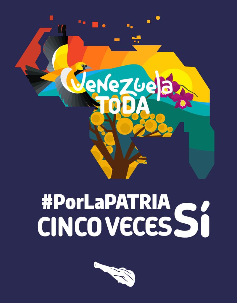 ConElMazoDando's tweet photo. #PorLaPatriaCincoVecesSí https://t.co/L4pqdKrWCq