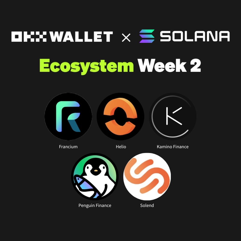 🥇 Over the past week, 5 $SOL projects welcomed our #OKX community by integrating the #OKXWallet: @png_fi, @Kamino_Finance, @Francium_Defi, @helio_pay, and @solendprotocol. 🎤 Join us on 11/17 to discuss all things @solana with @mobymedia : twitter.com/i/spaces/1BRKj…