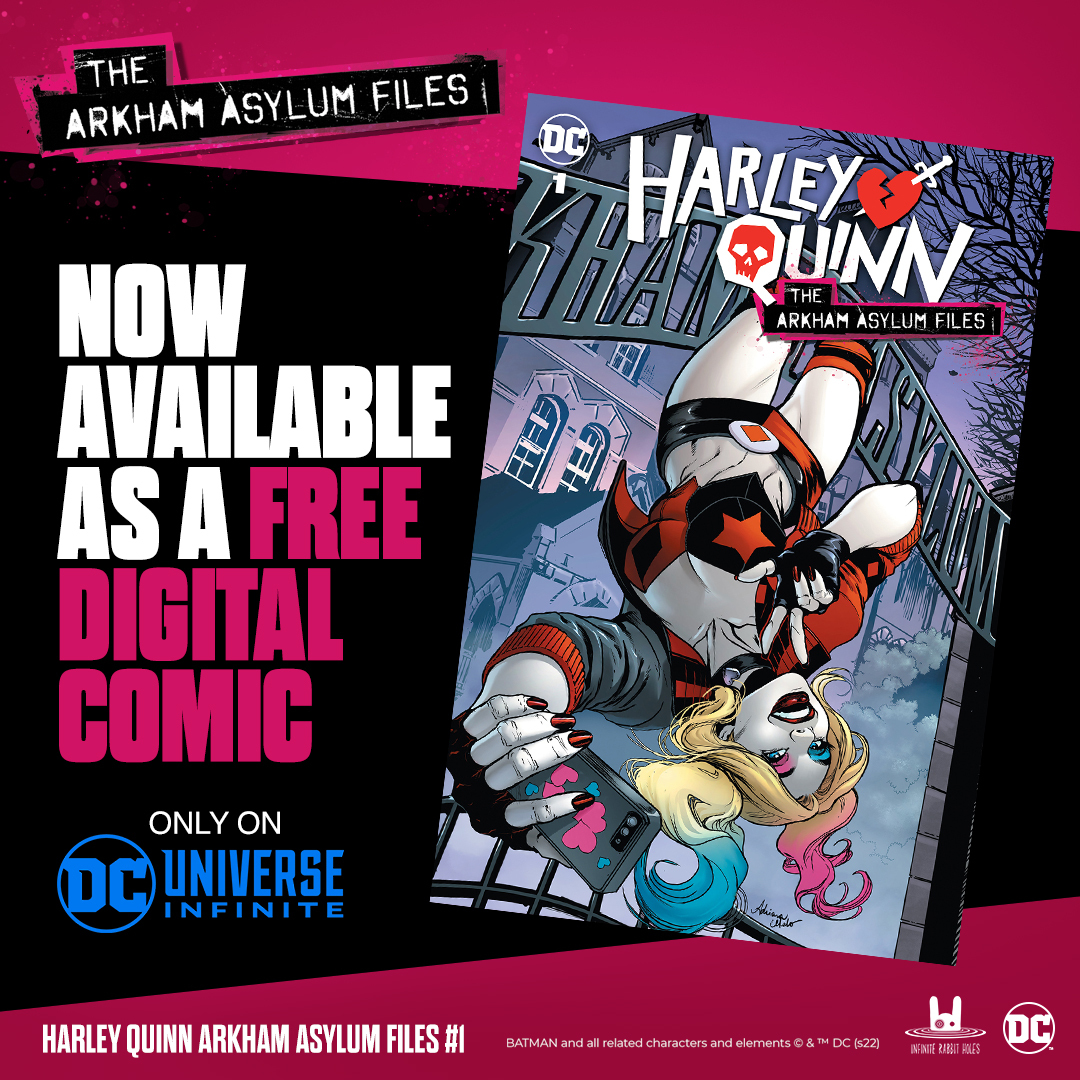 Infinite_RH's tweet photo. With #HARLEYQUINN’s undeniable history of causing chaos in GOTHAM CITY, find out what events led to her returning to ARKHAM ASYLUM to help solve problems instead of creating them.

Read the prequel to The Arkham Asylum Files for free now: https://t.co/3GXjFO4dbo https://t.co/VEChc0K6MK