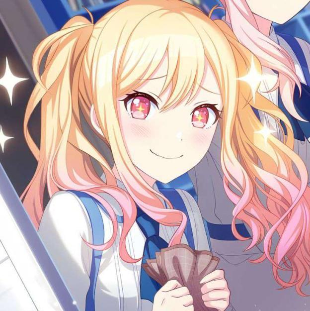 Saki - you're very silly and her smile gives you serotonin