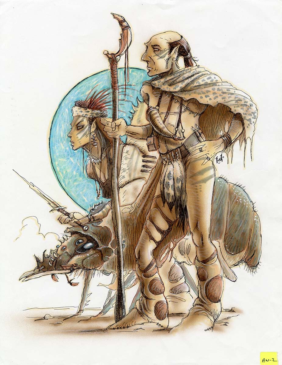 #DarkSun elves are much more interesting than traditional elves found in other settings.
Do you agree, or are you wrong?