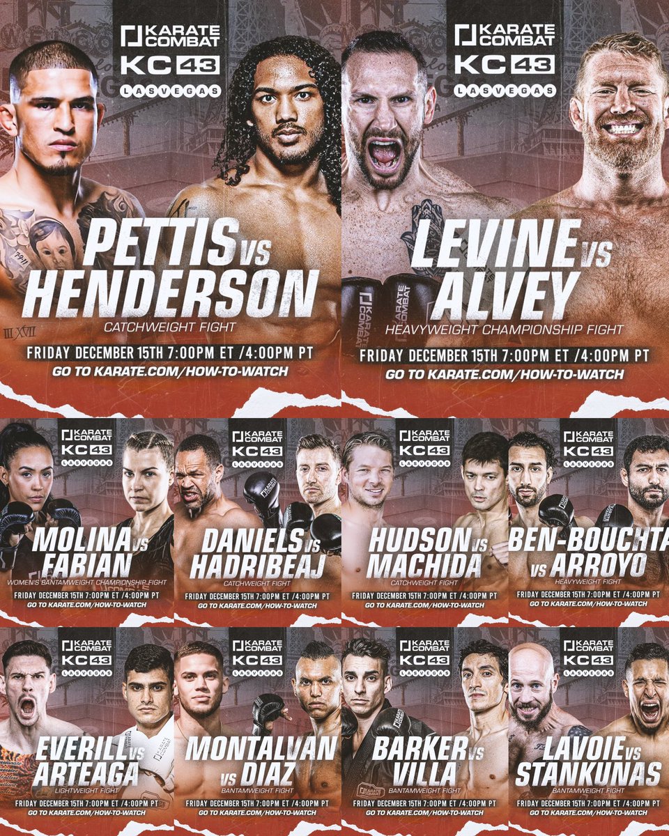 This card is so stacked. Las Vegas the day before UFC296. Who’s gonna come crush some beers with me 🧐 #KC43