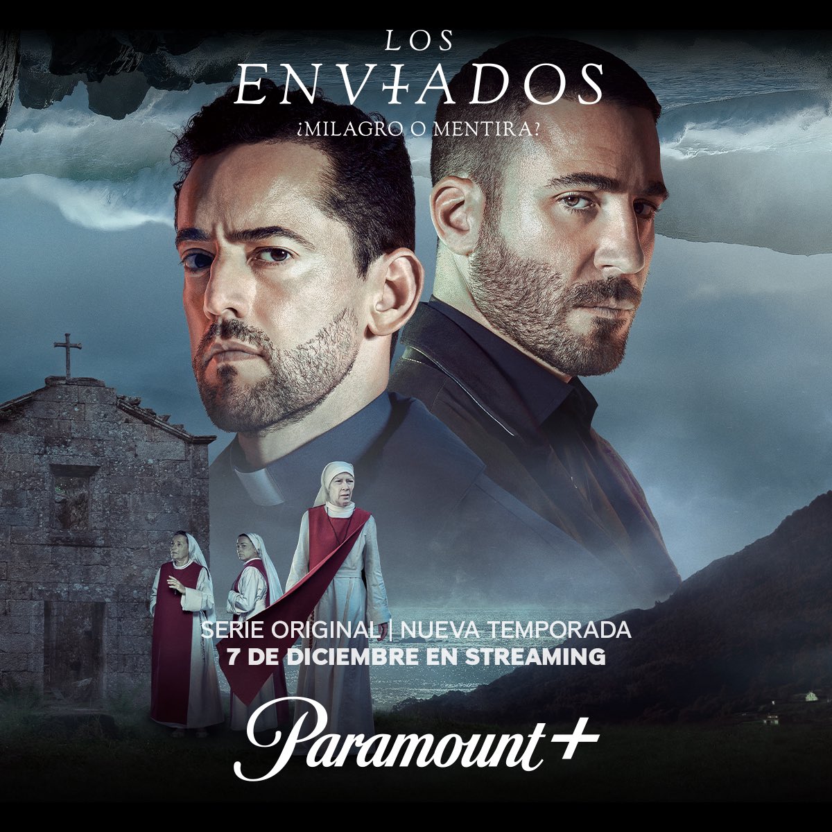 ¿Milagro o mentira?
Del ganador del Oscar <a href="/juancampanella/">Juan José Campanella</a>, este 7 de diciembre vuelven #LosEnviados.
Segunda temporada en <a href="/paramountplus/">Paramount+</a>.