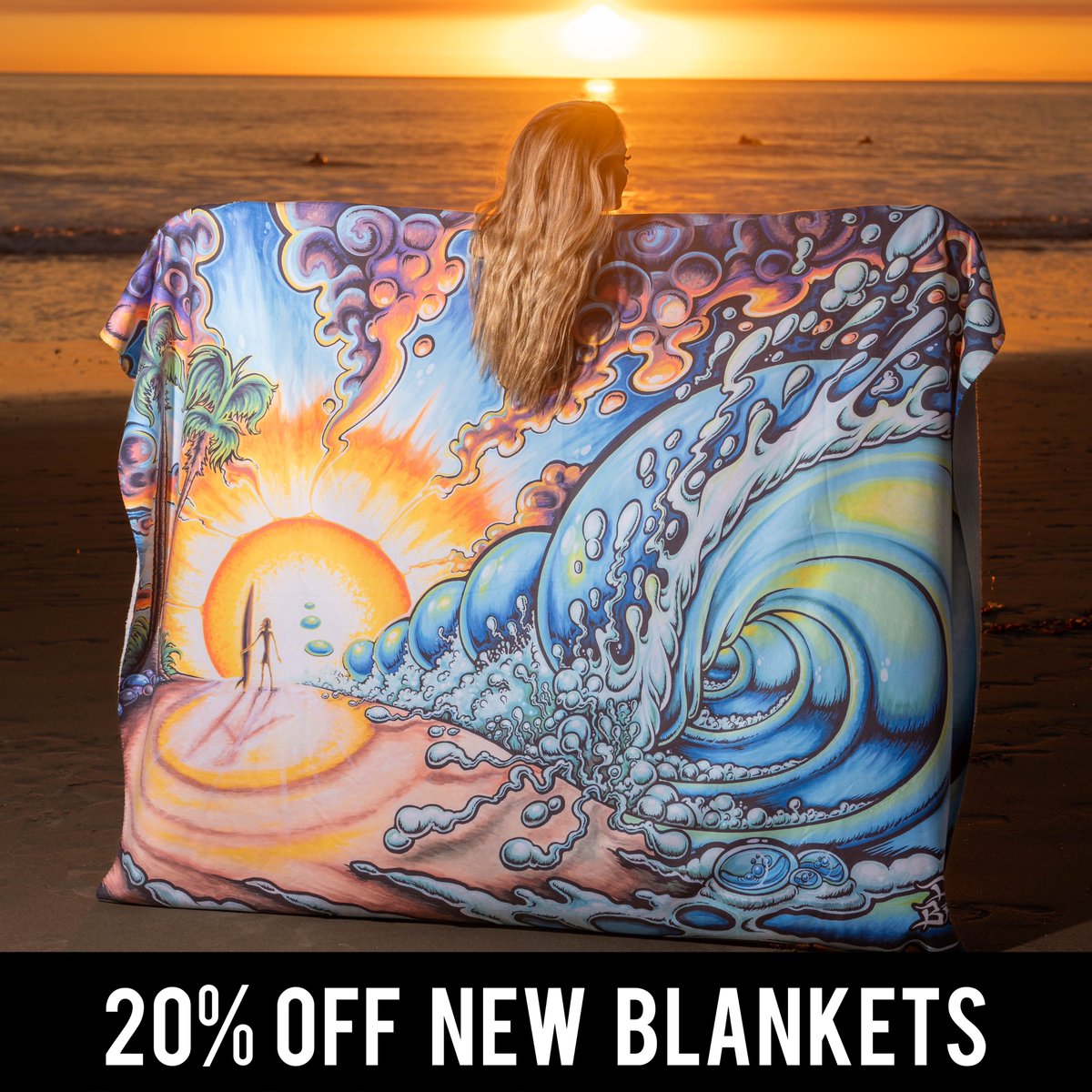 Added four new blanket designs just in time for holiday 20% off sale! Check them out here: drewbrophyart.com/collections/bl…