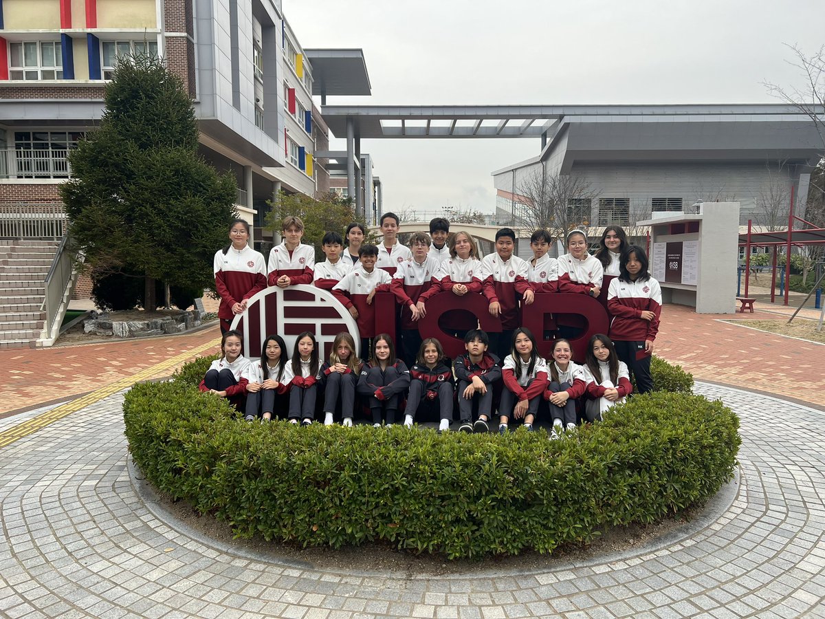 Our Middle School Football teams are on their way to Nagoya for their first #EAISAC tournament of the year! Let’s Go Bears! 🐻⚽️#ISBLearning @ISBLearning @FISSharks @NagoyaIS @isumongolia