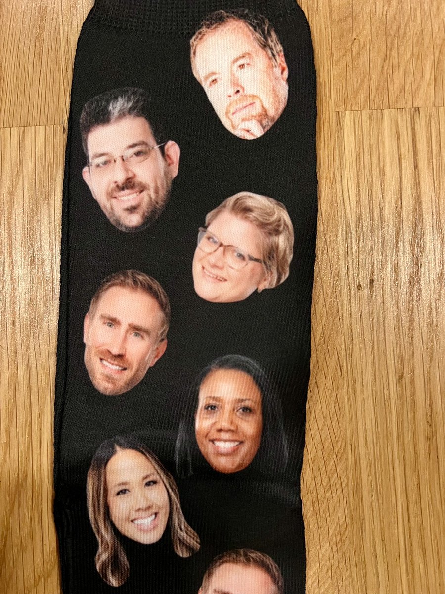 You know your principal is dedicated to his school when he’s willing to wear socks from his APs…with their faces on it 😬✌🏼
#RunMustangsRun🐎