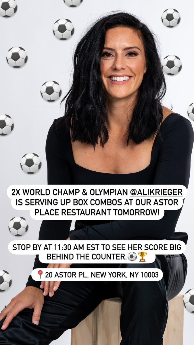 See you there! @alikrieger