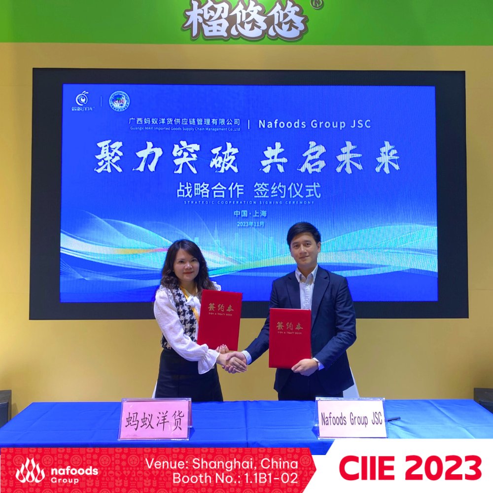 Nafoods's tweet photo. [𝐍𝐚𝐟𝐨𝐨𝐝𝐬 𝐱 𝐀𝐧𝐭 𝐅𝐨𝐫𝐞𝐢𝐠𝐧 𝐆𝐨𝐨𝐝𝐬]
Nafoods has formed a strategic partnership with Guangxi Ant Foreign Goods Supply Chain Management.  Our focus is to develop key products, fortify business ties, and collectively support international market endeavors in China. https://t.co/6HaU7PfReJ