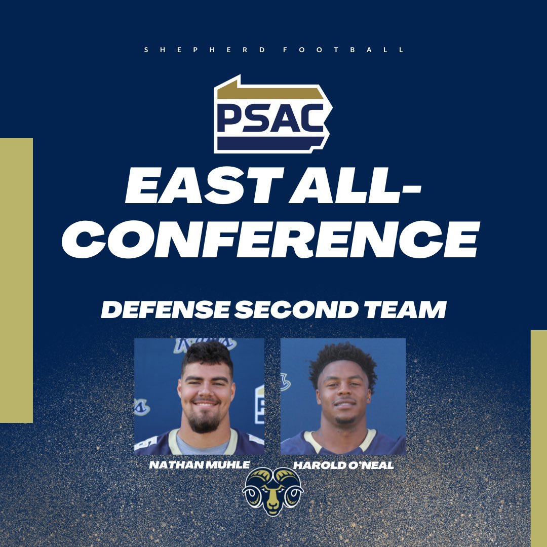 SURamsFootball's tweet photo. Congratulations to our PSAC East All-Conference First and Second Team Recipients!

#ALLIN https://t.co/kwmHQG3bPz