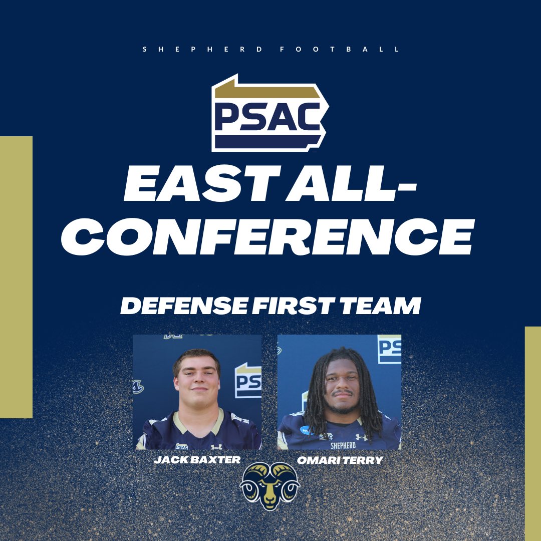 SURamsFootball's tweet photo. Congratulations to our PSAC East All-Conference First and Second Team Recipients!

#ALLIN https://t.co/kwmHQG3bPz