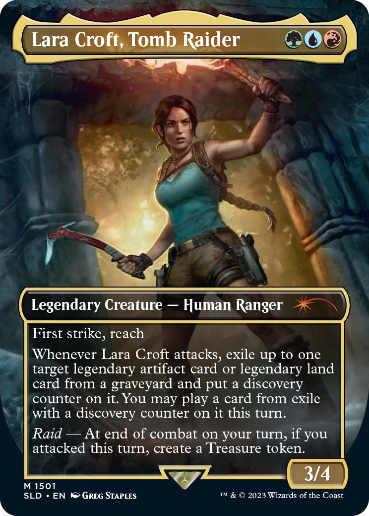 They're making Tomb Raider cards for Magic, and the same group that owns  Tomb Raider owns the Legacy of Kain, so I'm going to need them to do a card  for Raziel.