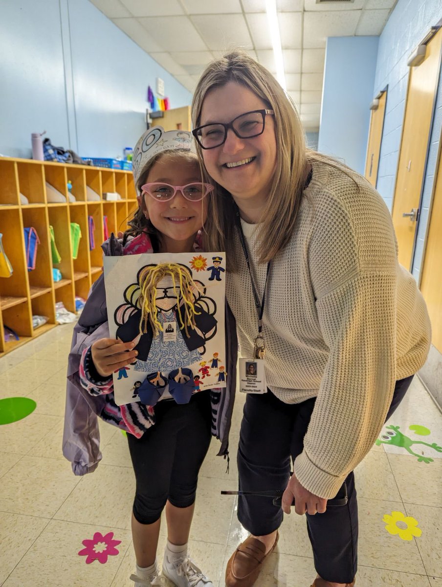 One of our kindergarten students made a Dr. B turkey disguise including my badge and all! ☺️💕 <a href="/fernbrooknj/">Fernbrook Elementary</a> <a href="/FbMariani/">Jennifer Mariani</a> Definitely a peak of my week! ⛰️😁