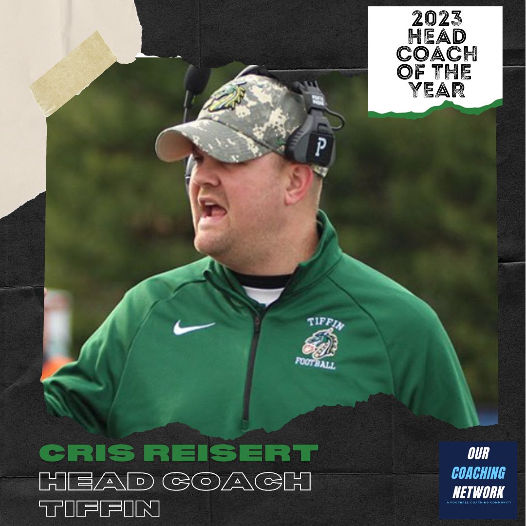 <a href="/GLVCsports/">Great Lakes Valley Conference</a> <a href="/UIndyFB/">UIndy Football</a> <a href="/KeeversChris/">Chris Keevers</a> <a href="/CoachBWilson/">Brad Wilson</a> <a href="/FBCoachEngle/">Michael Engle</a> <a href="/CoachBDoc/">Brian Dougherty</a> <a href="/coachburke89/">Robert Burke</a> <a href="/CoachPlum_UINDY/">Logan Plumley</a> <a href="/CoachBester/">Jaylon Bester</a> <a href="/Coach_Lantz/">Eric Lantz</a> 🏈Head Coach of the Year🏈

Our <a href="/GreatMidwestAC/">Great Midwest</a> Head Football Coach of the Year is <a href="/TUDragonFB/">Tiffin University Football</a>'s <a href="/CoachReisert/">Cris Reisert</a>👏

Finished 11-0 overall, 9-0 in GMAC play, Ranked 9th in D2 &amp; heading into the Playoffs as a 1 seed✍️

D2 Conference Coach of the Year 🧵👇