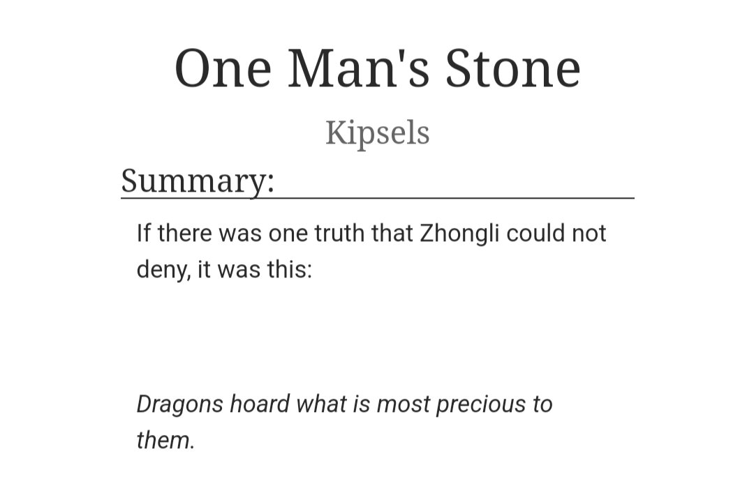 Kipsels1's tweet photo. I'm so excited to share one of the pieces I wrote for the @starlit_amber zine with you all!

Enjoy some sweet, silly zhonglumi shenanigans on me!

https://t.co/c4zgW6Su2C https://t.co/OZZYaCK2Gk